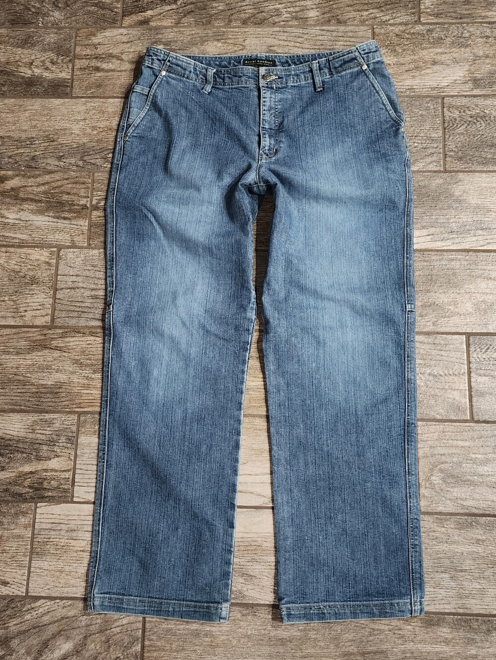 Royal Robbins Wide Leg Mens Utility Jeans 38x32